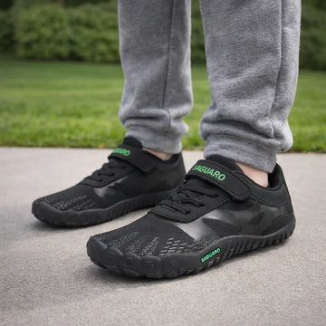Ejemplos de calzado escolar barefoot para niños